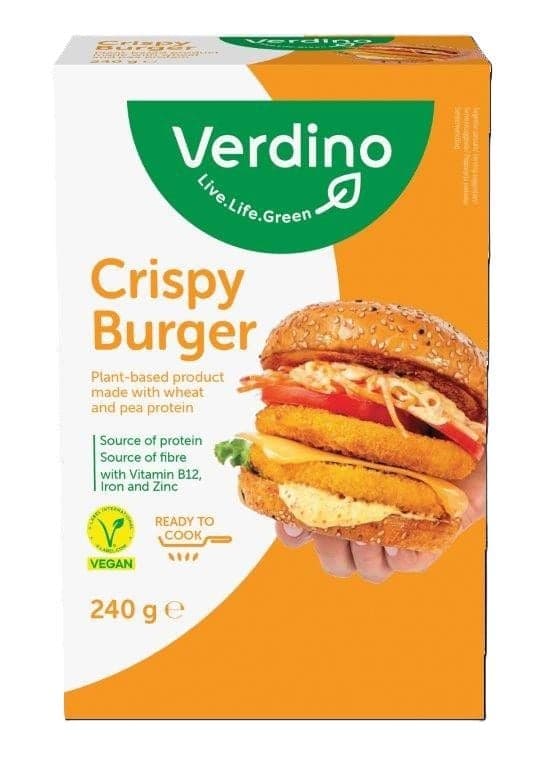 Verdino Crispy Vegan Burger (frozen)