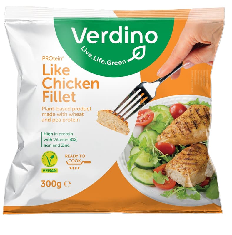 Verdino Plant-based Frozen Chicken-style Fillets (frozen)
