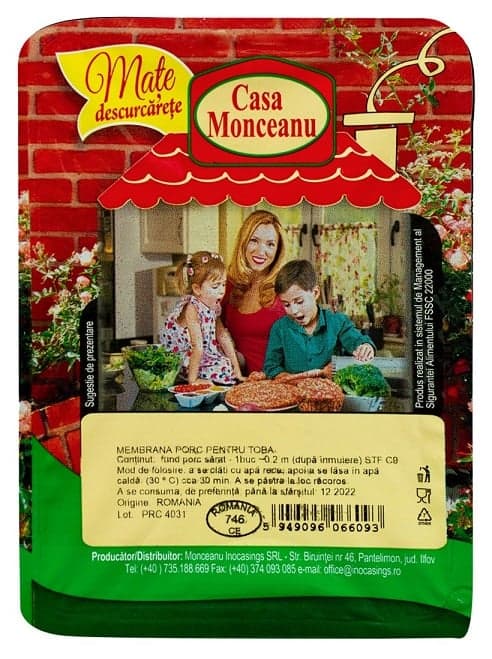 CASA MONCEANU Membrana de porc pentru toba