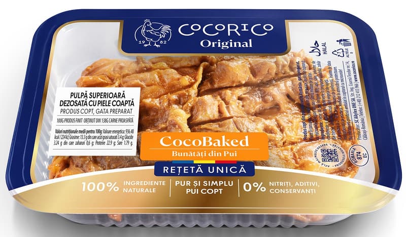 CocoBaked Pulpa superioara cu piele dezosata