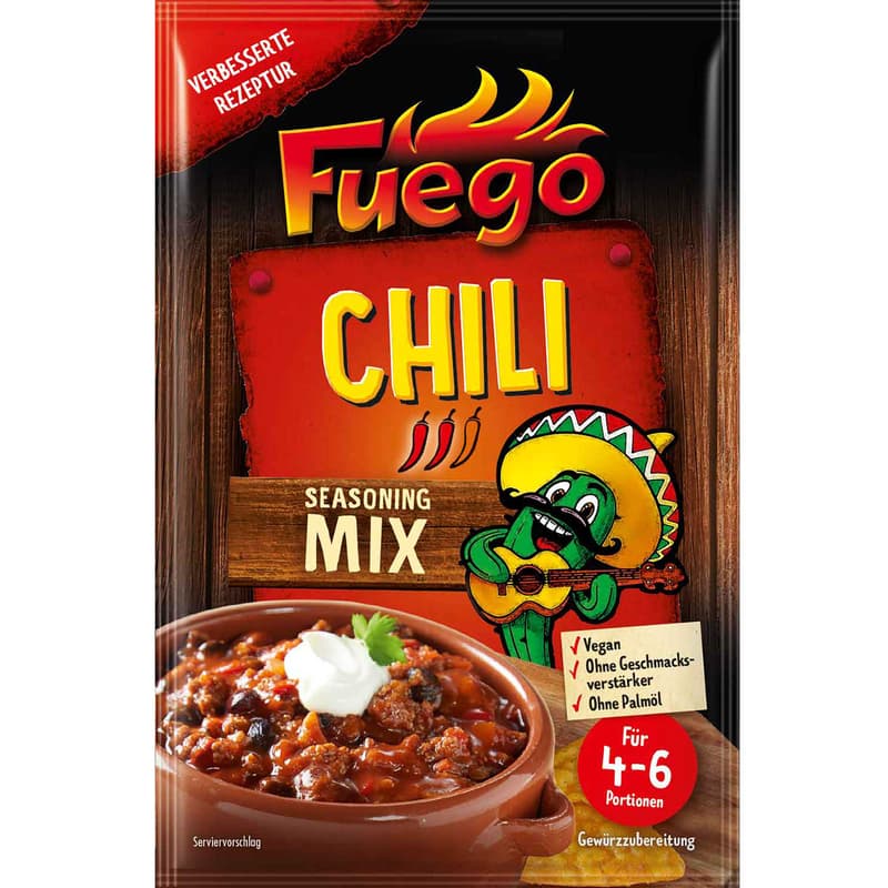 Fuego Mix condimente Chili con carne