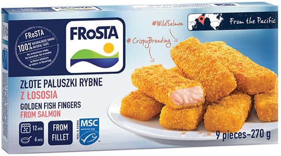 Frosta Golden fish fingers din somon