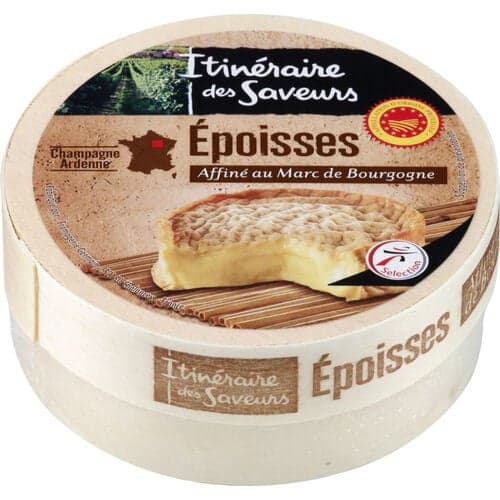 Itineraire des Saveurs Branza din lapte de vaca pasteurizat Epoisses AOP