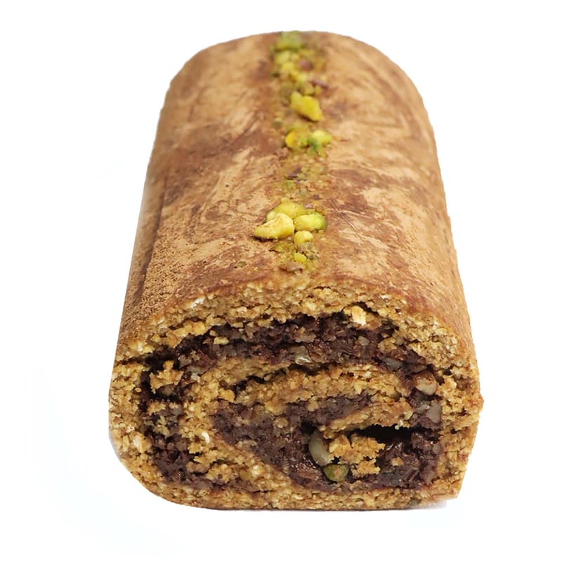 Sublimmme Vegan Cozonac with oat flour, walnuts and cocoa gluten free