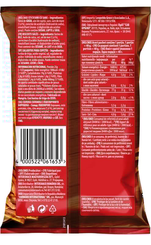 Chio Stickletti cu sare