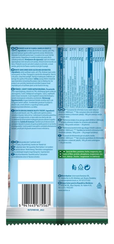 Nutline Extra Salty White Seeds