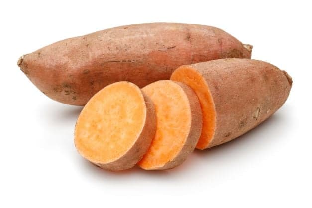 ECO Sweet Potatoes packed