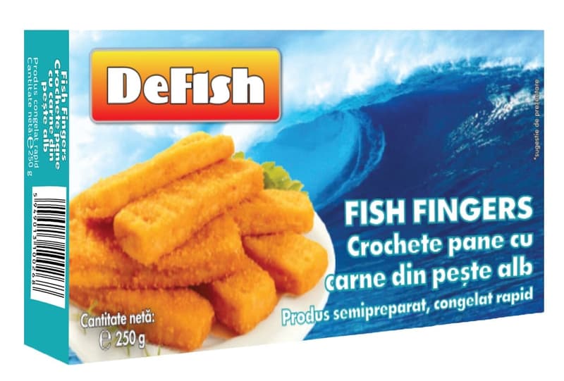 Defish Fish Fingers (frozen)
