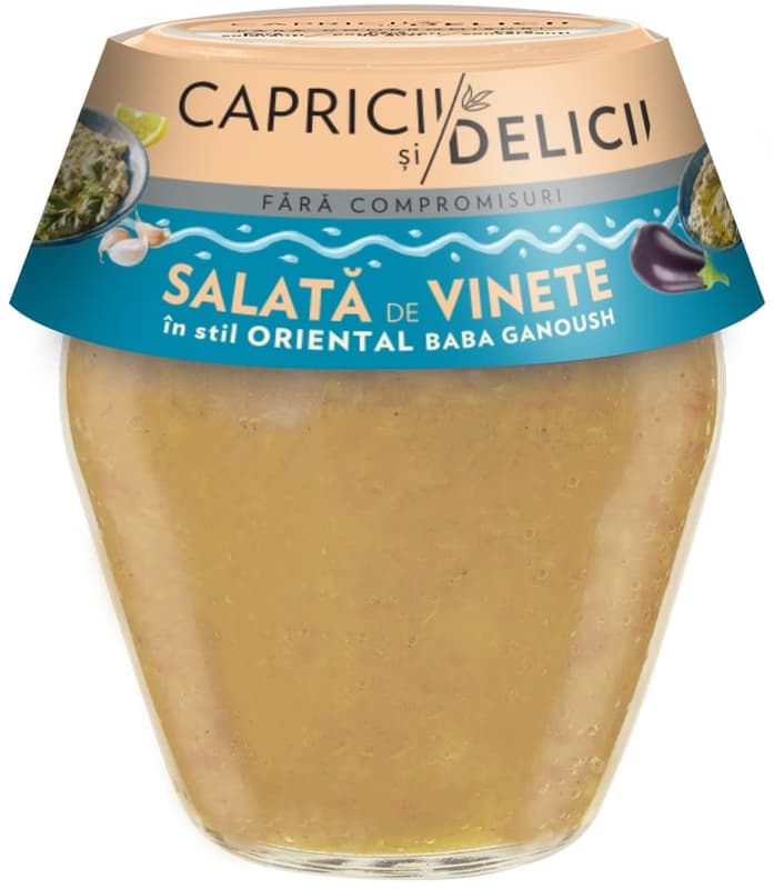 Capricii si Delicii Oriental Eggplant Salad