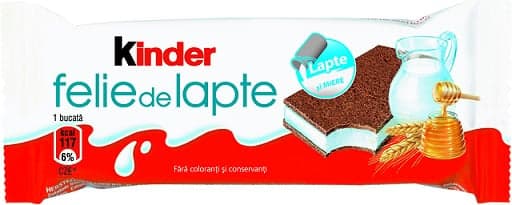 Kinder Milk Slice