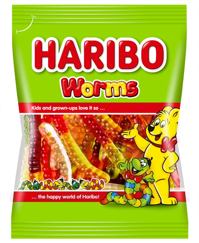 Haribo Worms Jeleuri