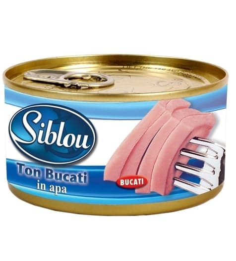 Siblou Ton bucati in apa