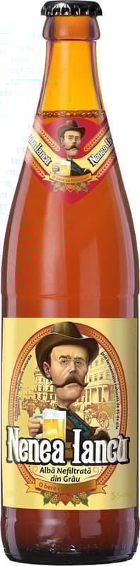 Nenea Iancu Bere alba nefiltrata din grau