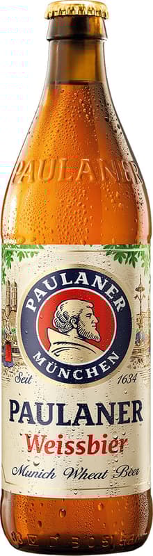 Paulaner Weissbier Unfiltered Wheat Beer made from wheat