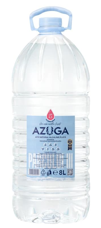 Azuga Apa natural alcalina plata