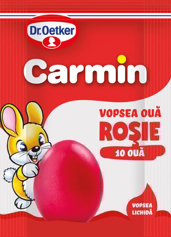Dr. Oetker Carmin Vopsea Rosu 10 oua