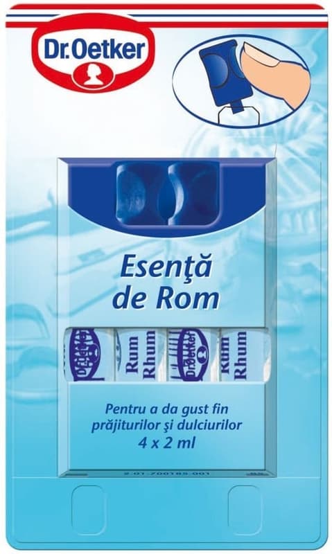 Dr.Oetker Esenta de Rom 4*2ml