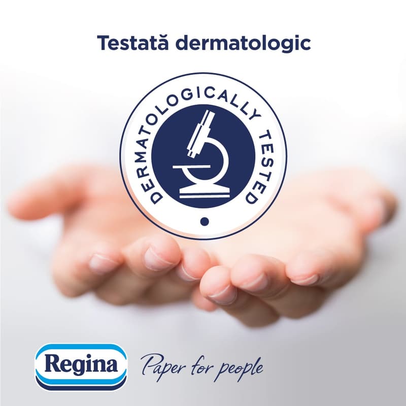 Regina Delicate Gentle Hartia igienica, 8 role, 3 straturi