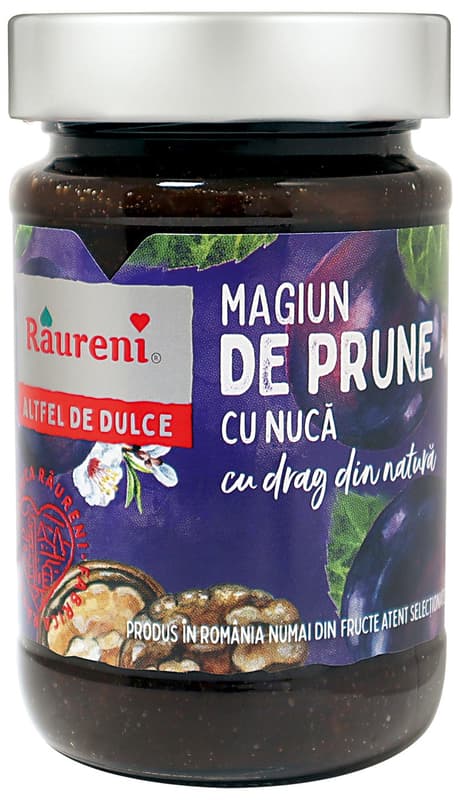 Raureni Magiun de prune cu nuca
