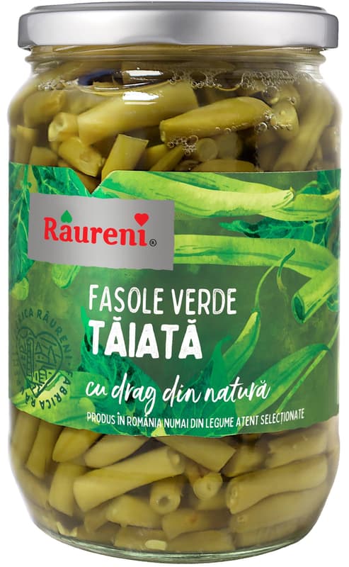 Raureni Fasole verde taiata