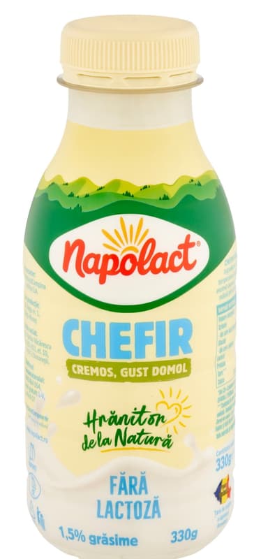 Napolact Chefir fara lactoza 1.5% grasime PET