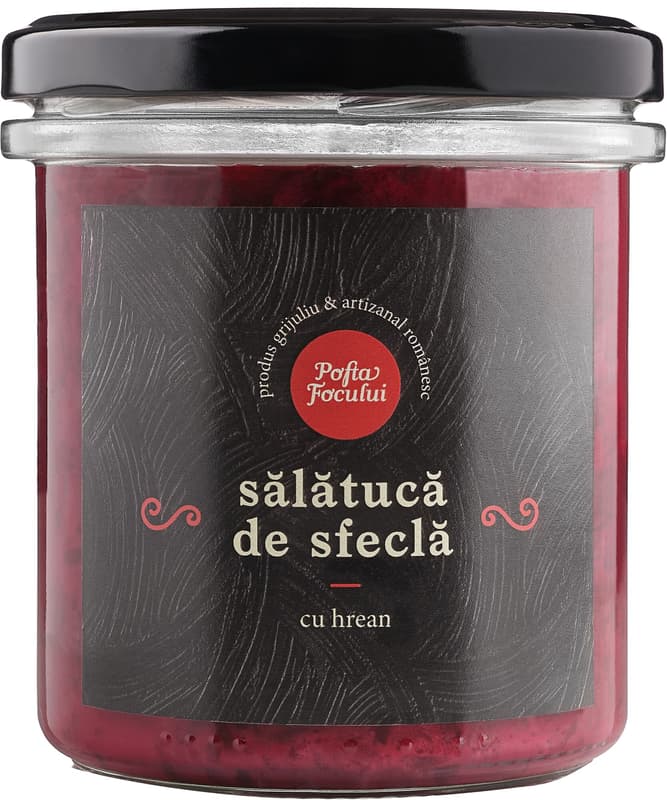 Pofta Focului Salatuca de sfecla cu hrean