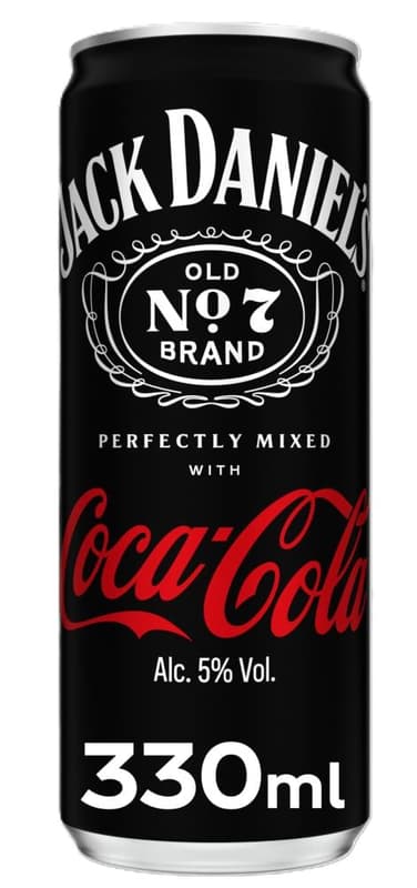 Jack Daniel's RTD Jack & Coca-Cola Can