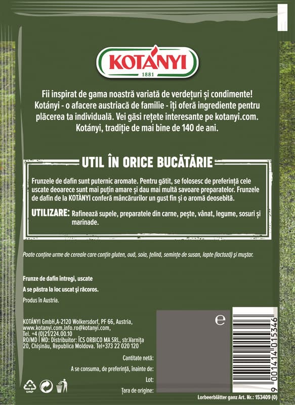 Kotanyi Foi de dafin