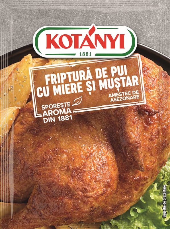 Kotanyi Amestec condimente cu miere si mustar pentru pui