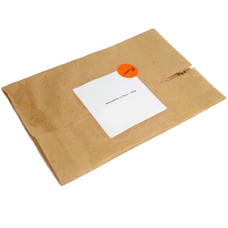 Mortadella cu fistic feliata