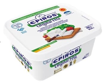 Epiros Feta DOP din lapte de oaie si capra 43% grasime