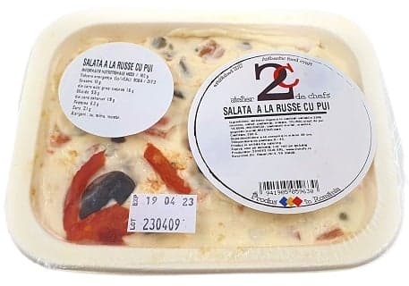 2C' Salata A La Russe cu pui