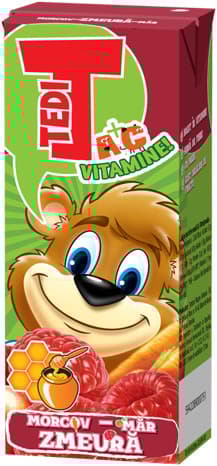 Tedi Carrot, Apple and Raspberry Still Soft Drink