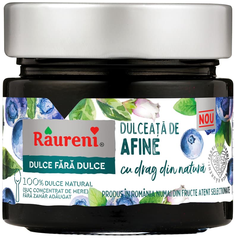 Raureni Blueberry Sweet Jam without Sugar
