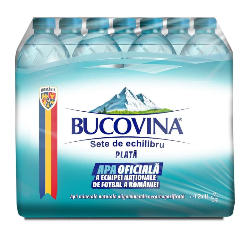 Bucovina Natural Mineral Water (12X1l)