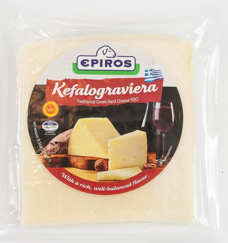 Epiros Branza tare greceasca Kefalograviera din lapte de oaie si capra DOP