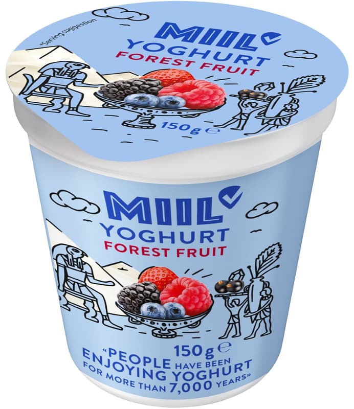 Miil Iaurt cu fructe de padure 2.9 % grasime