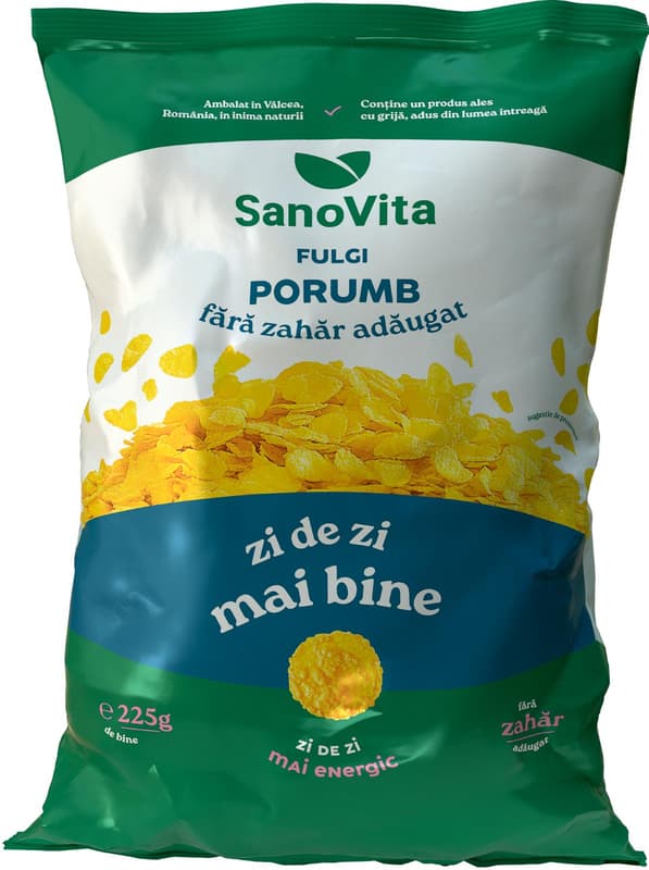 Sanovita Fulgi de porumb fara zahar