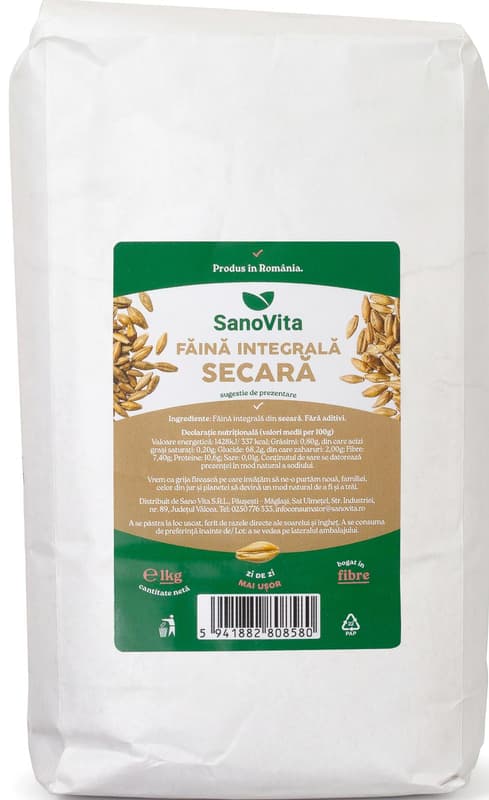 Sanovita Faina integrala de secara