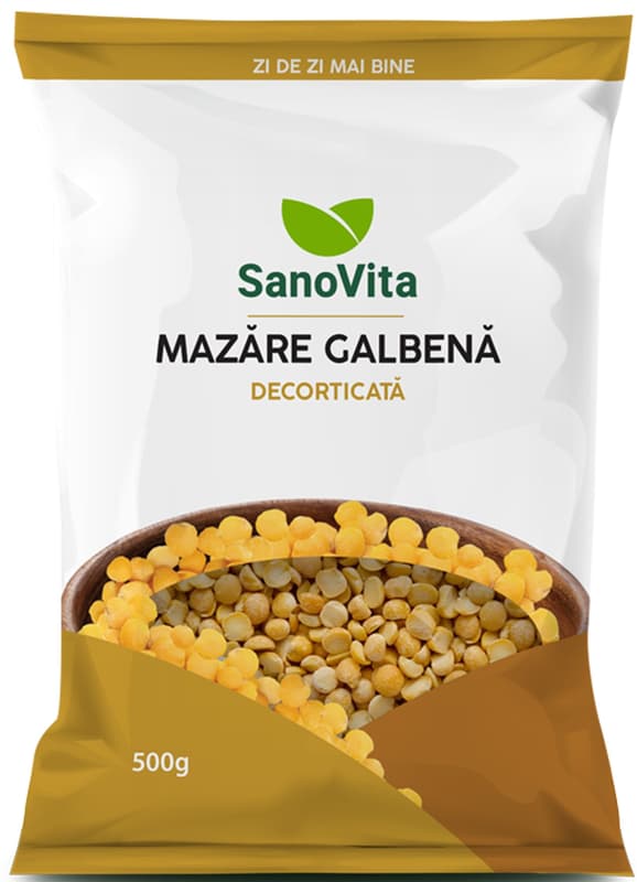 Sanovita Mazare galbena decorticata