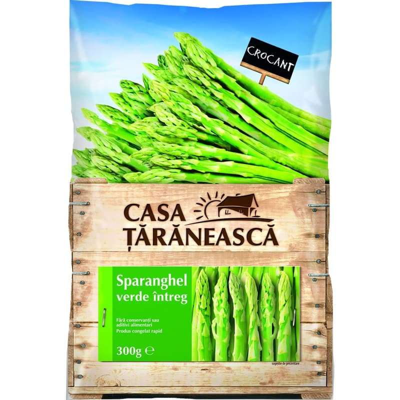 Casa Taraneasca Sparanghel verde intreg congelat