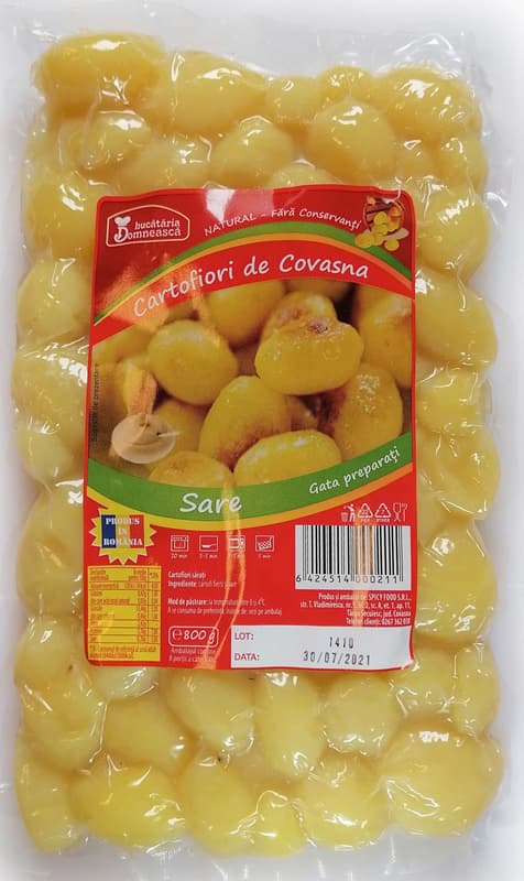 Cartofiori de Covasna cu sare