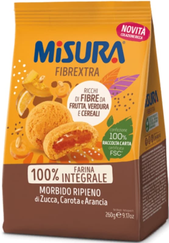Misura Whole Wheat Biscuits with Pumpkin, Carrot and Orange
