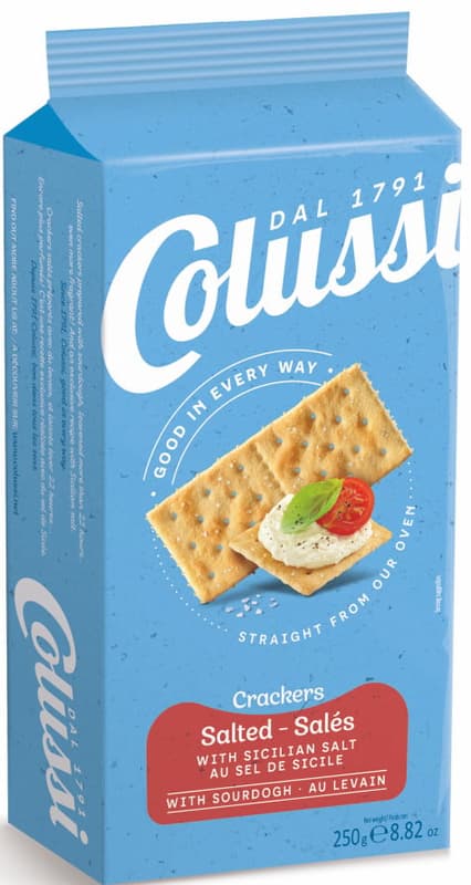 Colussi Crackers with Salt