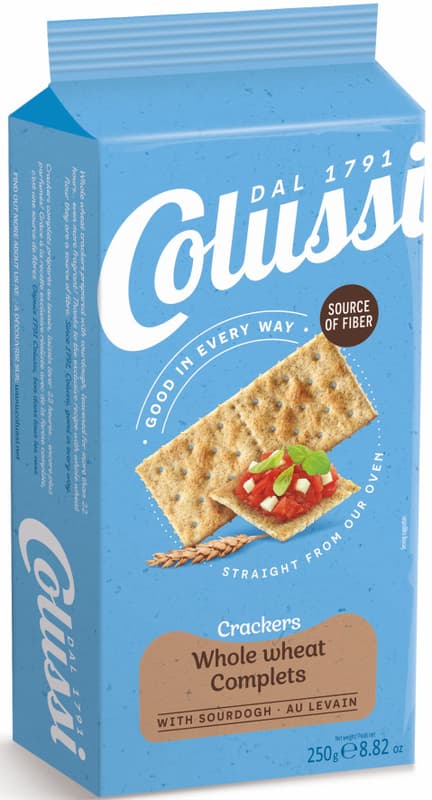Colussi Crackers integrali