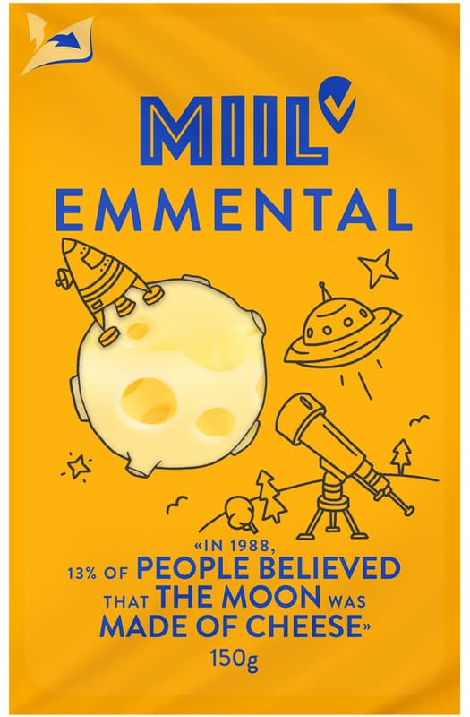 Miil Emmental Cheese Sliced