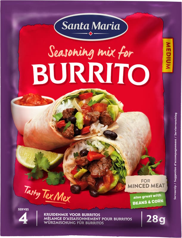 Santa Maria Mix condimente burrito