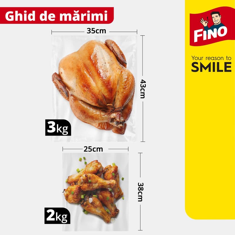 Fino Pungi pentru copt