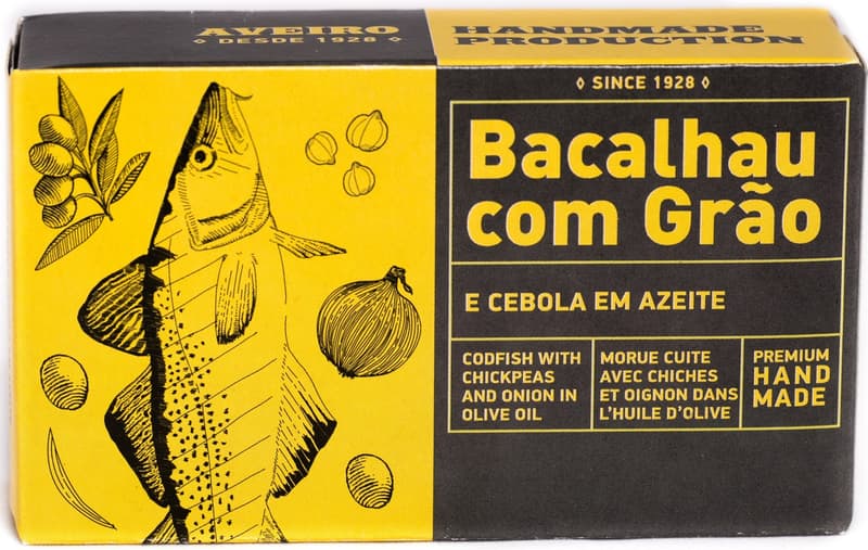 Aveiro Cod cu naut, usturoi, ulei masline