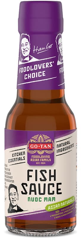 Go-Tan Sos de peste eticheta curata